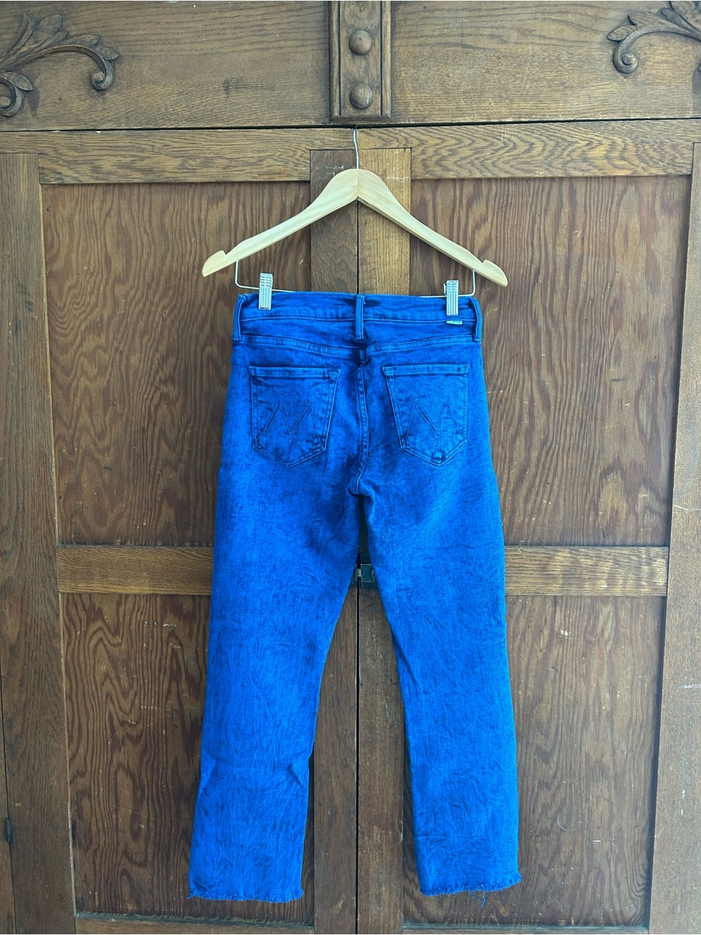MOTHER Acid Washed The Rascal Ankle Jeans - Picture 3 of 9